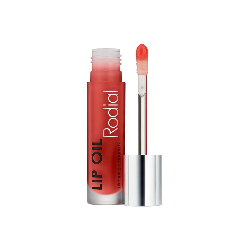 Rodial Plumping Collagen Lip Oil Sugar Coral 0.13Fl.Oz, Vegan Collagen-Infused Lip Oil With Macadamia And Jojoba Oil, Deep Hydration For Fuller-Looking Pout, Ultra-Nourishing Formula For Silky Lipsplumping Collagen Lip Oil Sugar Coral