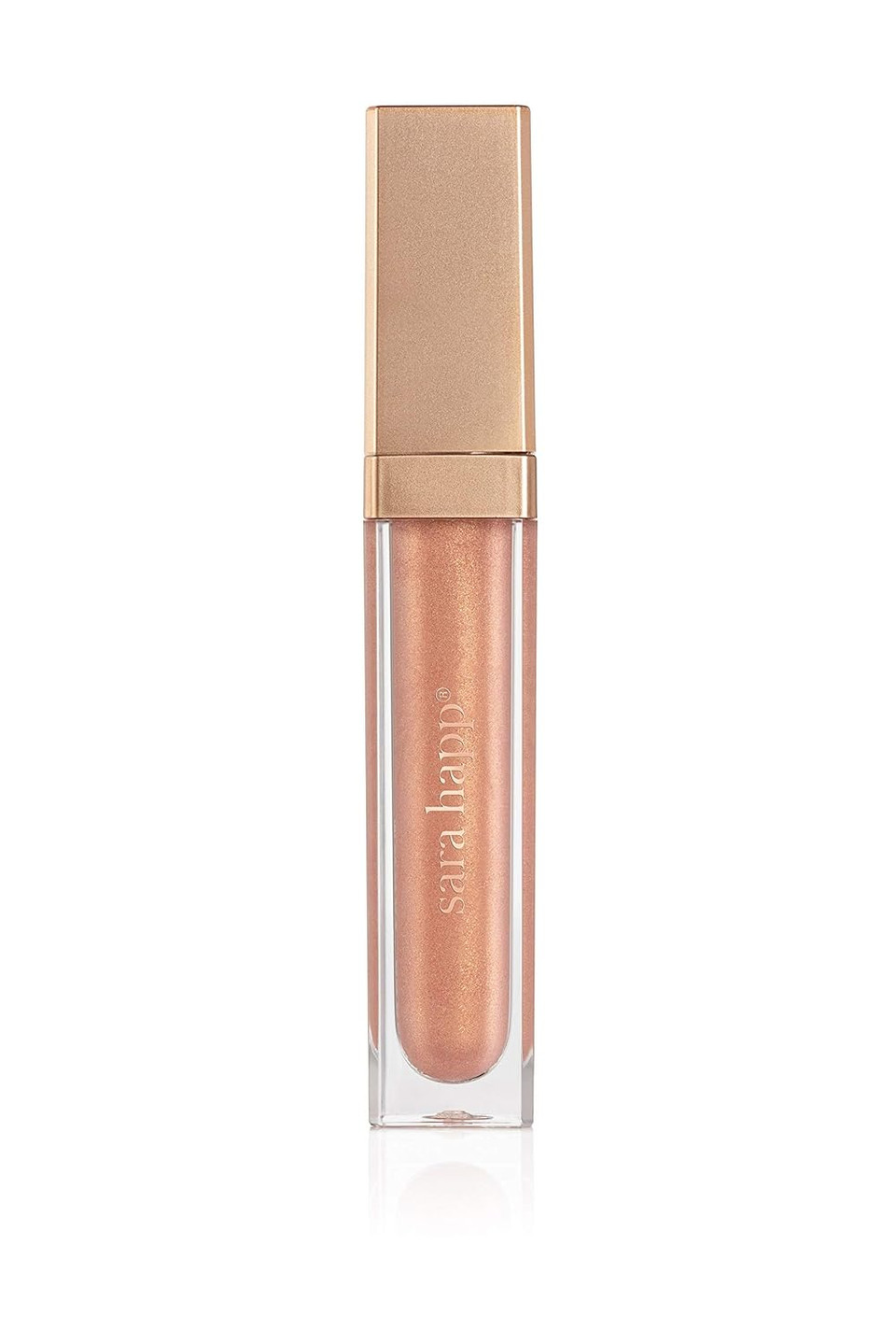 Sara Happ The Rose Gold Slip One Luxe Gloss: Rich, Long-lasting Lip Gloss, Heal and Soften All Day with Sheer, Reflective Shine, 0.21 ozRose Gold