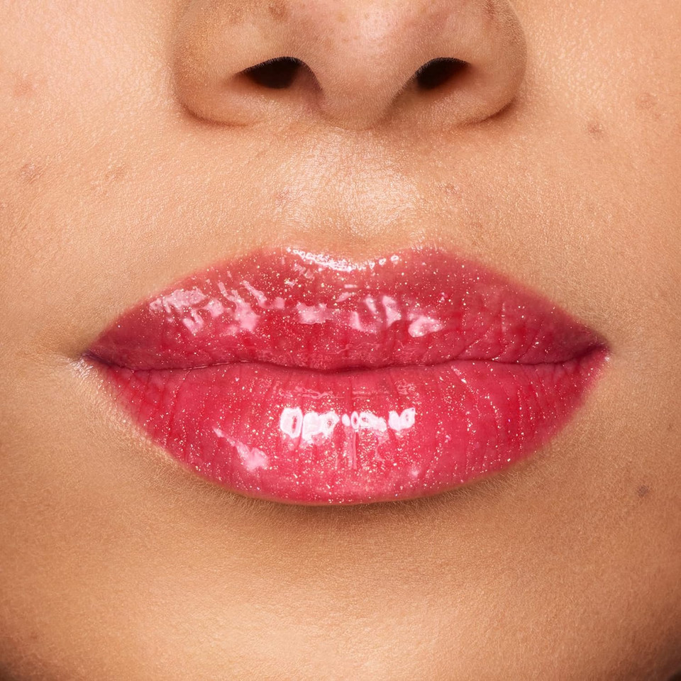 Shiseido Shimmer Gelgloss - High-Shine Lip Gloss For Mirror-Like Crystalline Finish - 12-Hour Hydration - Weightless & Non-Stickyshin-Ku Red - 07