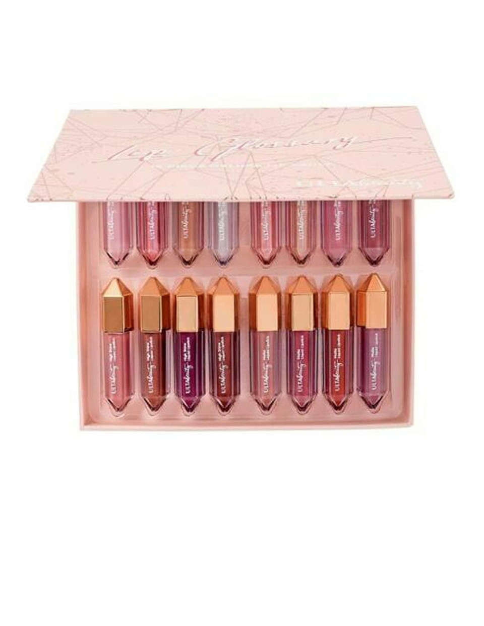 Ulta 16 Pieces Deluxe Lip Vault Lip Glossary Kit