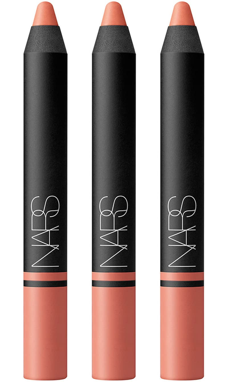 Nars Satin Lip Pencil Set - Includes 3 Full Sized Lip Pencils In Lodhi (Vibrant Coral), 10.0 Milliliters