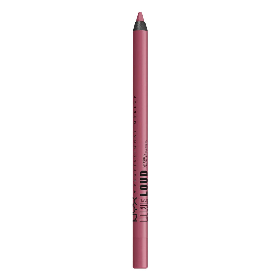 Nyx Professional Makeup Line Loud Lip Liner, Longwear And Pigmented Lip Pencil With Jojoba Oil & Vitamin E - Trophy Life (Mauve Pink)14 Trophy Life