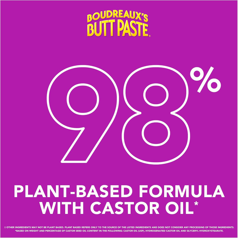 Boudreaux'S Butt Paste, Butt Barrier Ointment, Rash Prevention, 4Oz Tube