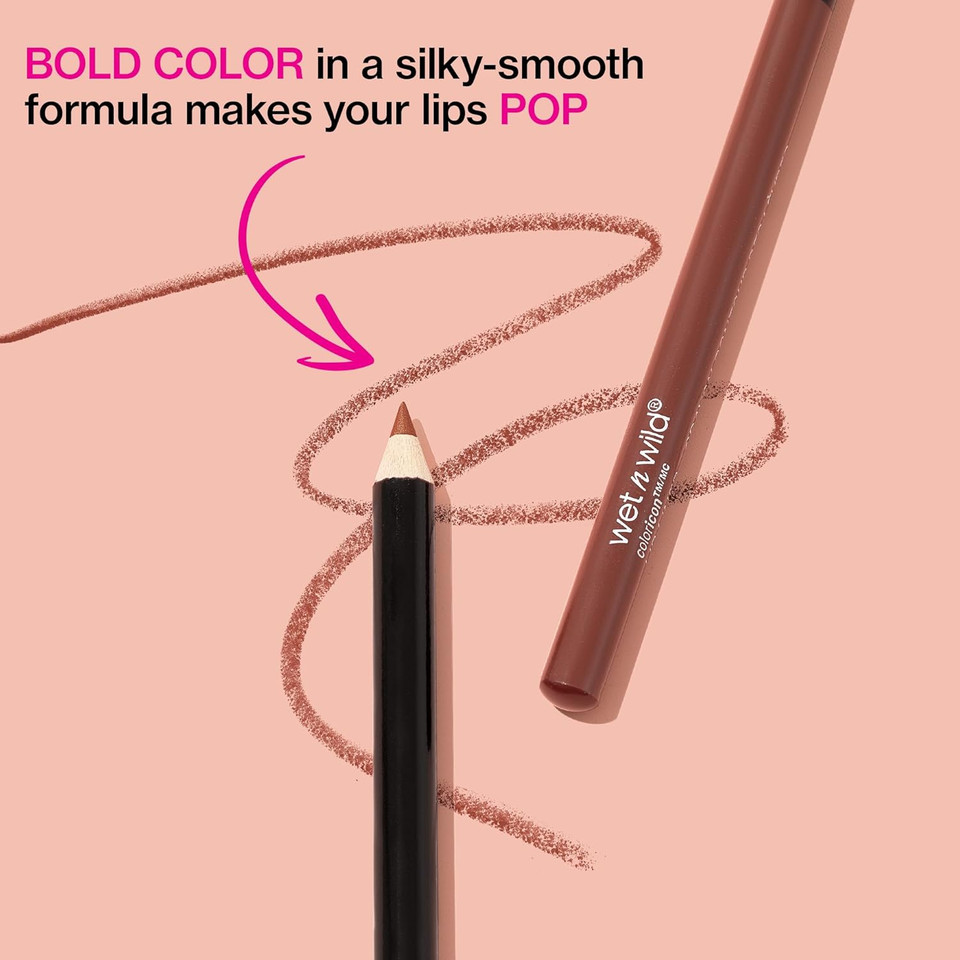 Wet N Wild Lip Liner Pencil Color Icon Lip Color Makeup, Fab Fuchsiafab Fuchsia