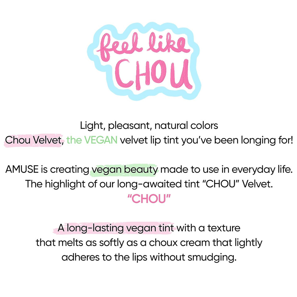 Amuse Seoul Chou Velvet 06 Seoul Rose06 Seoul Rose