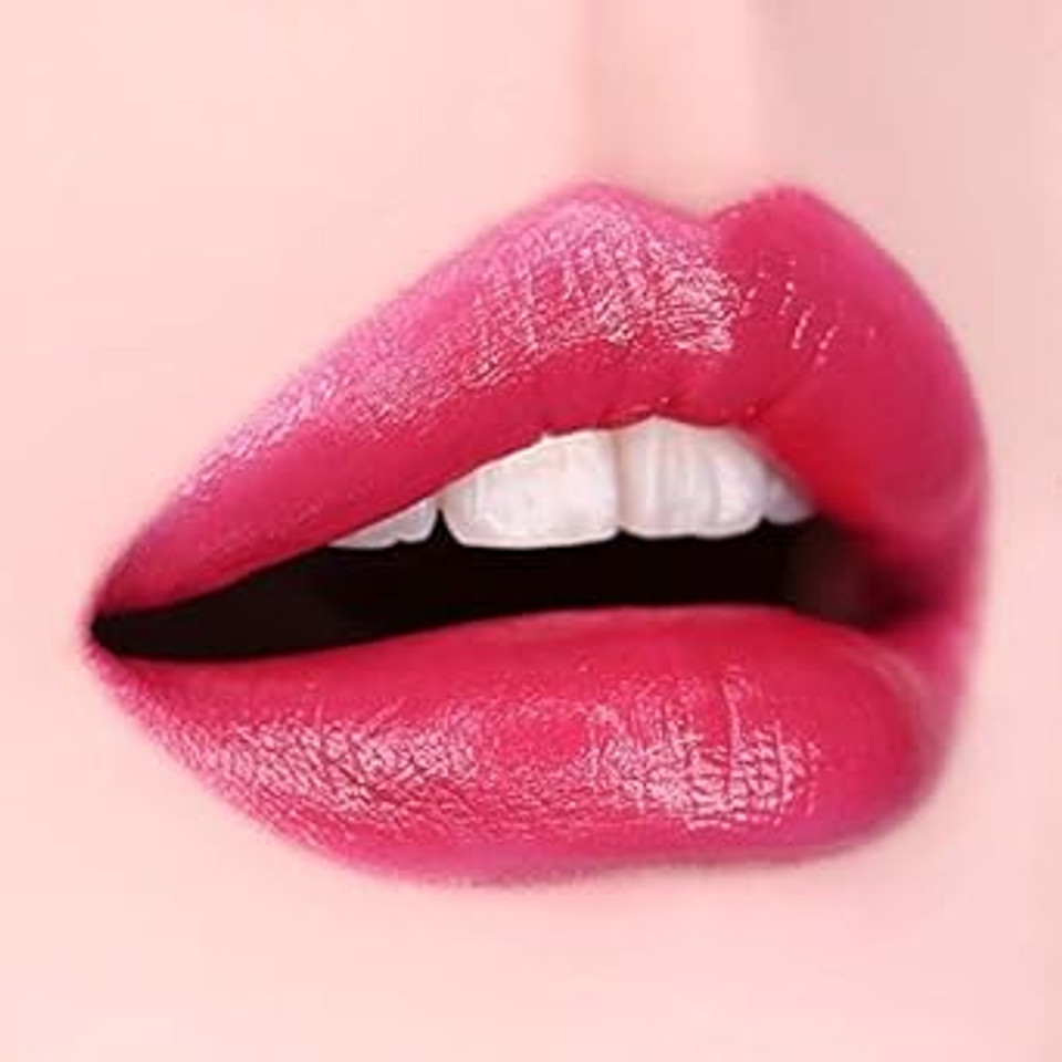 Anna Sui Black Rouge - Pink Red Color Changing Lip Color - Tinted Lipstick With Rose Scent - 0.14 Oz