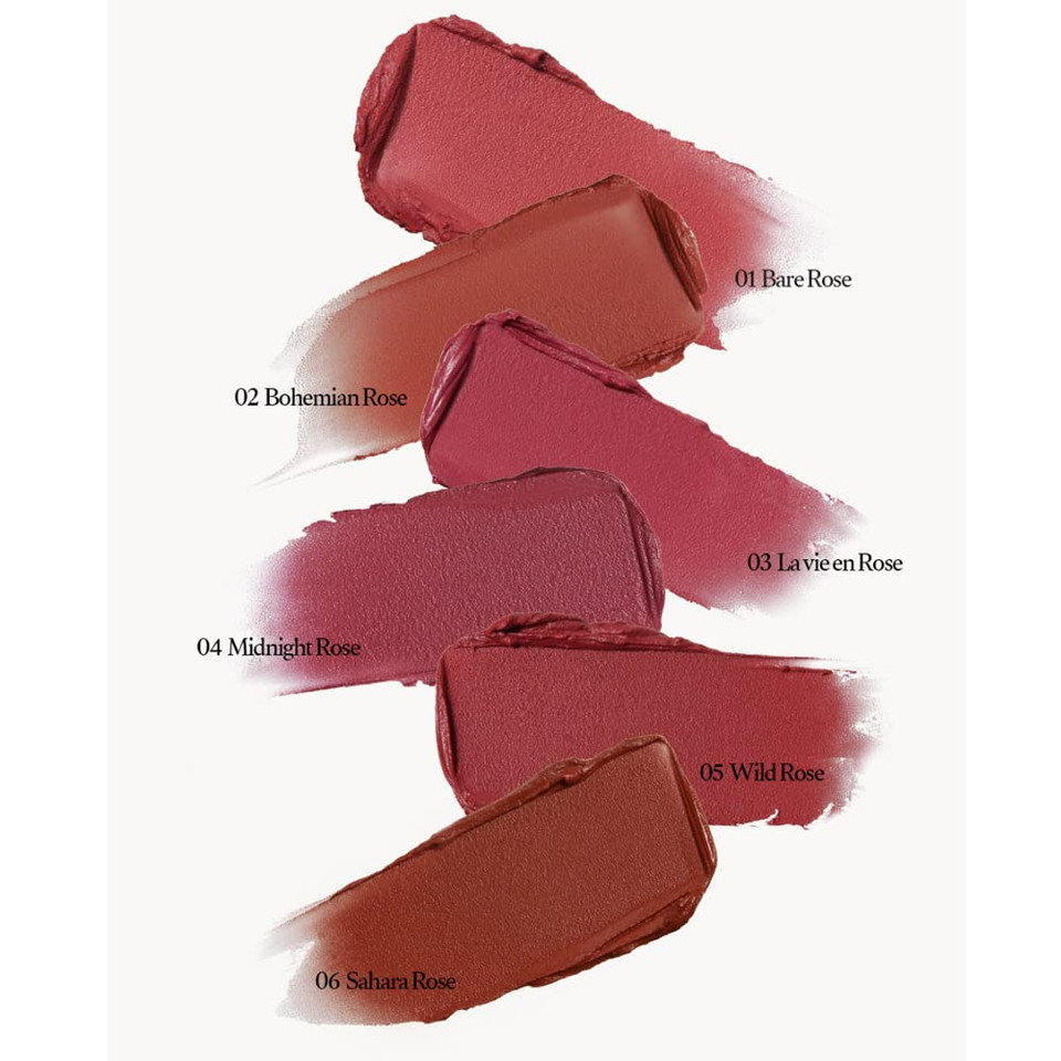 Bbia Smudge Tint 6 Colors 0.11 Fl Oz  Velvet & Matte Finish Liquid Lip Stain, Rosy Color, Long-Lasting, Easy Natural Lip Gradation, Super Stay Matte Ink, Korea Lip Tint Makeup (04 Midnight Rose)04 Midnight Rose
