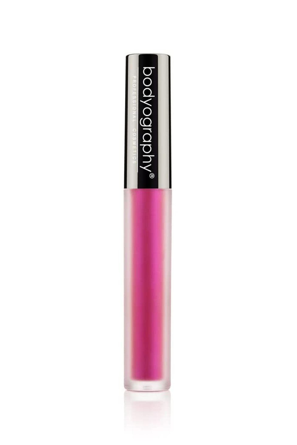 Bodyography Matte Lip Lava Liquid Lipstick (Superstar): Fuchsia Pink Metallic Salon Makeup Long-Wearing Lipstick With Soft Opaque Finish | Vegan, Gluten-Free, Cruelty-Free, Paraben-Freesuperstar (Metallic Fuchsia Pink)