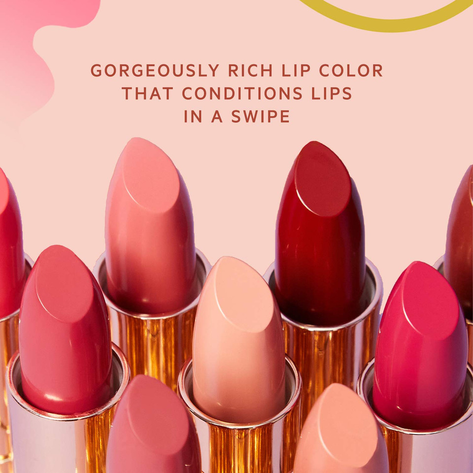 Flower Beauty Petal Pout Lipstick - Cruelty Free - Nourishing & Highly Pigmented Lip Color With Antioxidants (Pink Orchid - Matte)Pink Orchid