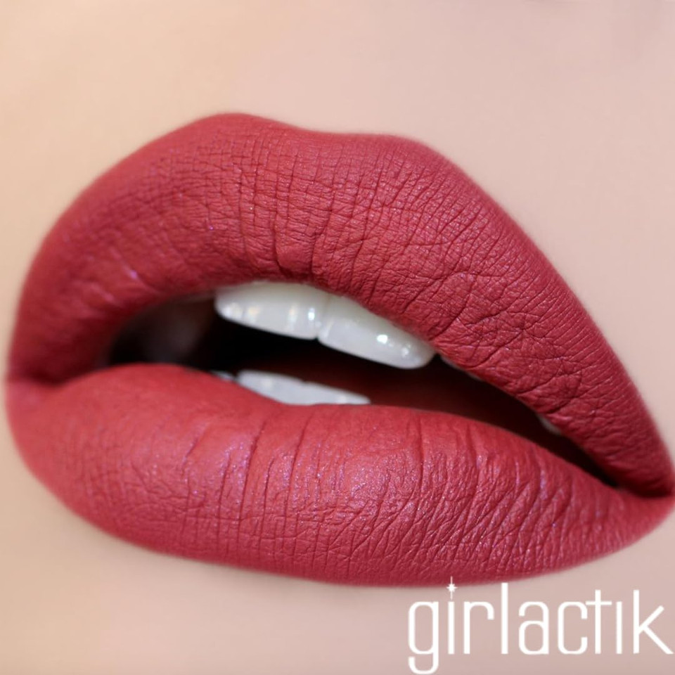 Girlactik Long Lasting Matte Lip Paint Liquid Lipstick (Blossom)Blossom