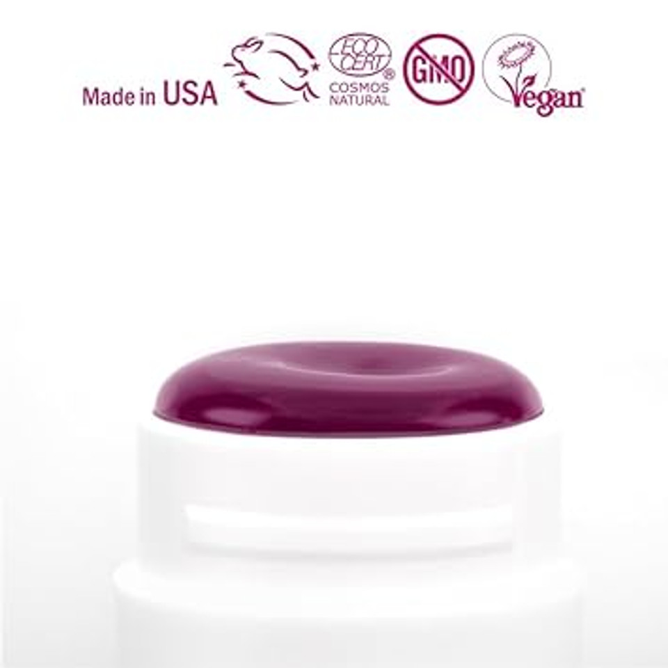 Hurraw! Plantcolor Lip Color No. 3: Pink/Purple Shade. Highly Pigmented Tinted Balm And Lipstick Alternative. Vegan And All-Natural. Easy Application. Buildable. First Of Its Kind. Made In Usahurraw! Lip Color 3 (Pink/Purple)