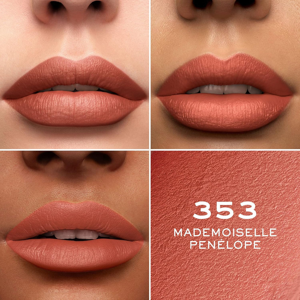 Lancã£Â´Me L'Absolu Rouge Drama Matte Lipstick - Bold Matte Finish - Lasting Comfort & Hydration353 Mademoiselle Penã£Â©Lope: Warm Terracotta