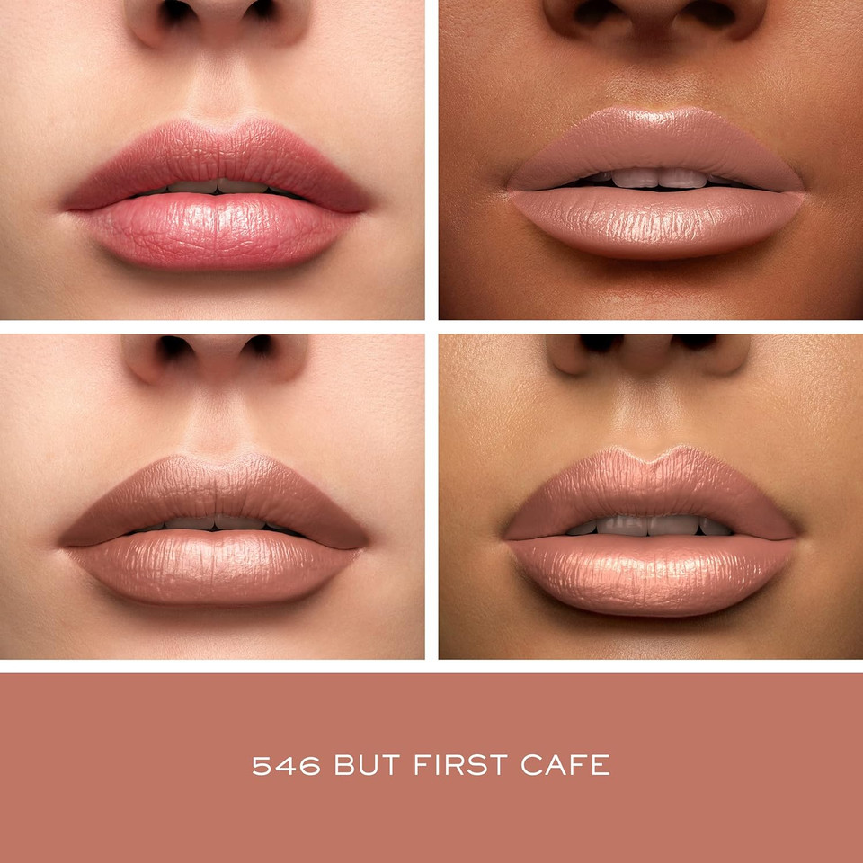 Lancã£Â´Me L'Absolu Rouge Hydrating Cream Lipstick - Smudge-Resistant & Luminous Finish - Up To 18Hr Comfort546 But First Cafe: Warm Toasted Caramel