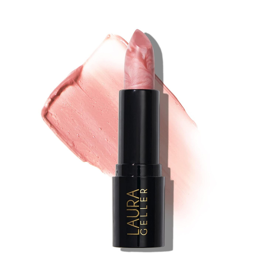 Laura Geller New York Italian Marble Sheer Lipstick - Berry Vanilla - Hydrating & Lightweight - Vitamin E & Caster Seed Oil - Cream Finish03 Berry Vanilla