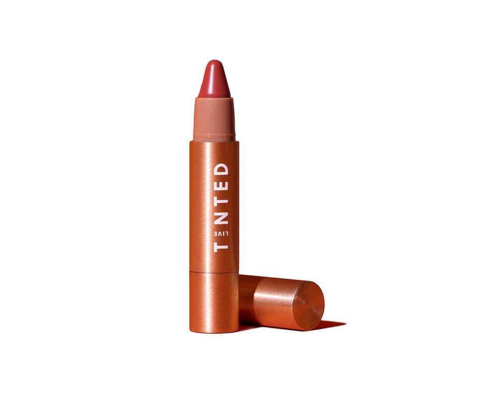 Live Tinted Huestick Multistick: Ultra Creamy, Eye, Lip, And Cheek Multistick, Packed With Hydrating Hyaluronic Acid, Squalane, Vitamins C + E, 3G / 0.1Ozintent - Warm Rose