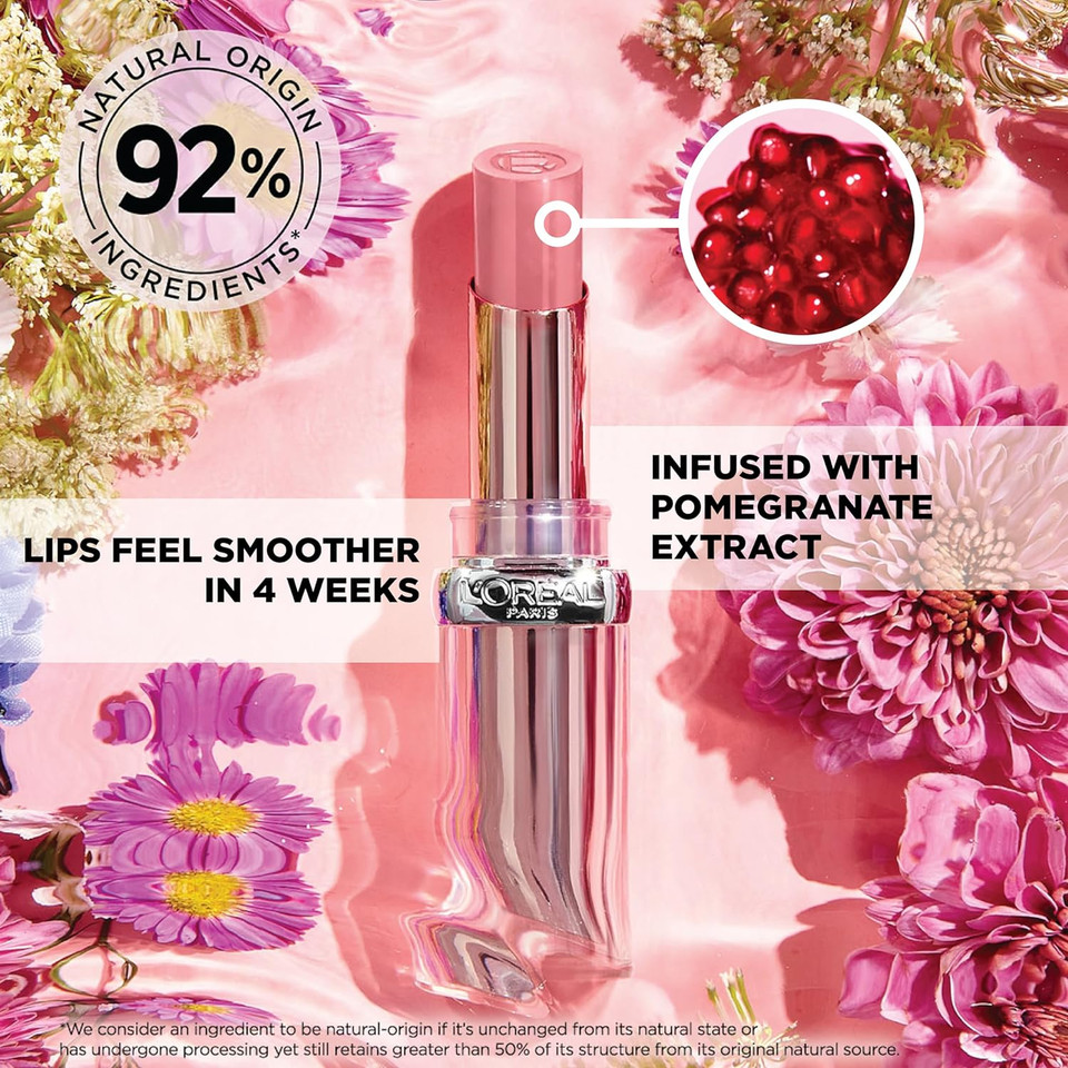 L'Oreal Paris Glow Paradise Hydrating Balm-In-Lipstick With Pomegranate Extract, Pastel Exaltation, 0.1 Oz110 Pastel Exaltation