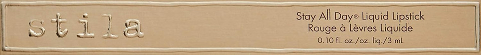 Stila Stay All Dayã¢Â® Liquid Lipstick, 0.10 Fl. Ozbaci