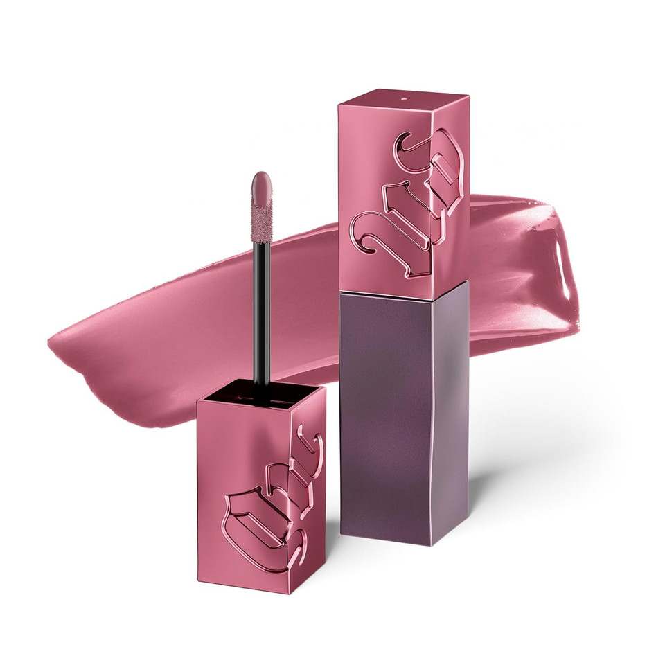 Urban Decay Vice Lip Bond - Glossy Full Coverage Liquid Lipstick - Long-Lasting One Swipe Color - Smudge-Proof - Transfer-Proof - Water-Resistant - High Shine Finishog Backtalk (Mauve Nude Pink)