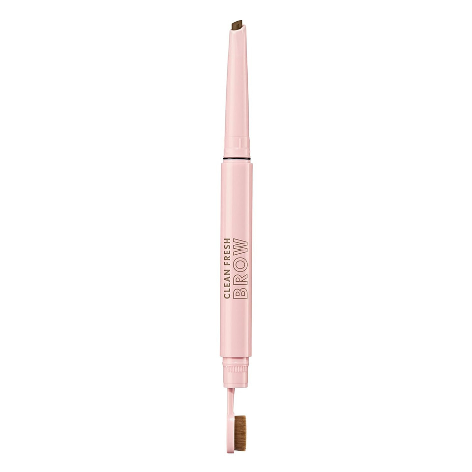 Covergirl Clean Fresh Brow Filler Pomade, 400 Soft Brown, Eyebrow Pencil, Ultra-Precise Tip, Creamy Formula, Highly Pigmented, Soft Matte Finish, Vegan Formula, 0.007Oz