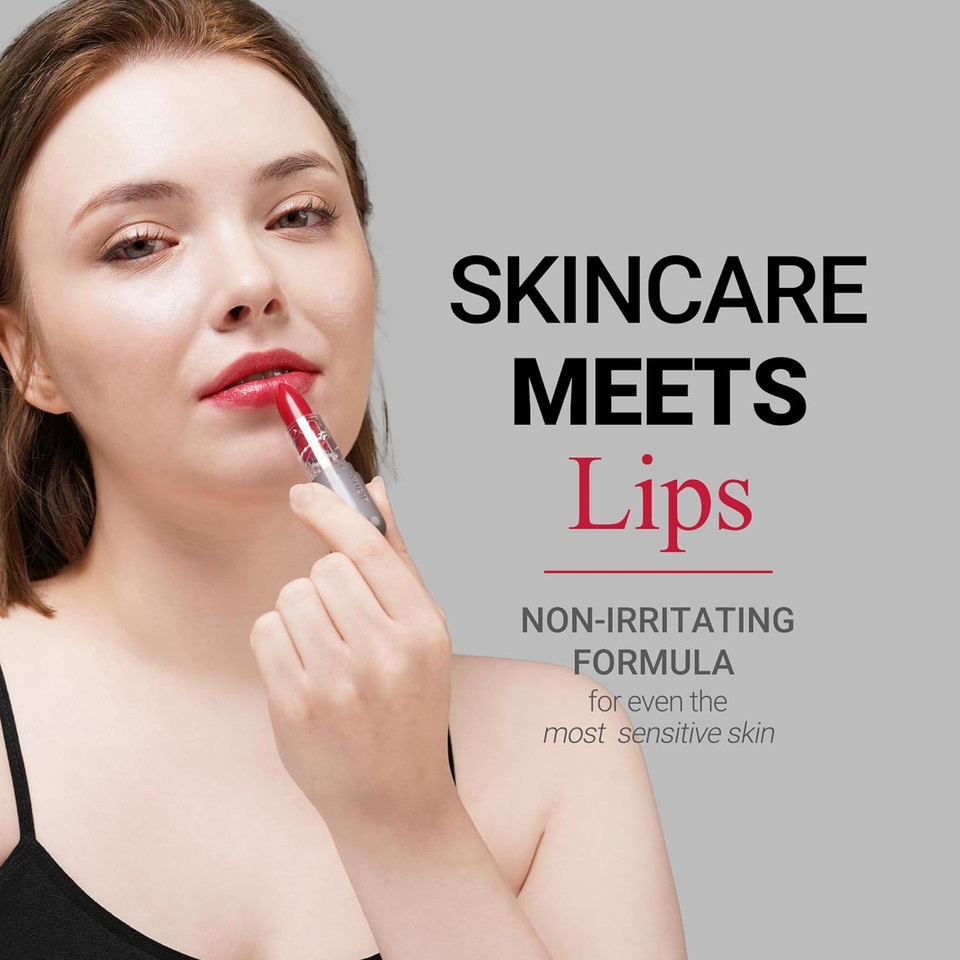 Yulip Lipstick - Korean Makeup, Organic, Clean Beauty, Paraben-Free, Natural Lipstick, Fragrance-Free, Moisturizing And Revitalizing Lipstick - Wednesday Feverwed.Fever