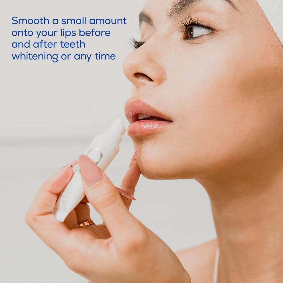 Glo Lip Care: Lip Balm W/ Nourishing & Hydrating Vitamin E, Shea Butter, Aloe & Coq10  Travel Size 0.3 Ounce Tube, Mint Flavor  Apply Prior To Teeth Whitening Treatment Glo Lip Care: Lip Balm W/ Nourishing & Hydrating Vitamin E, Shea Butter, Aloe & Coq10  Travel Size 0.3 Ounce Tube, Mint Flavor  Apply Prior To Teeth Whitening Treatment