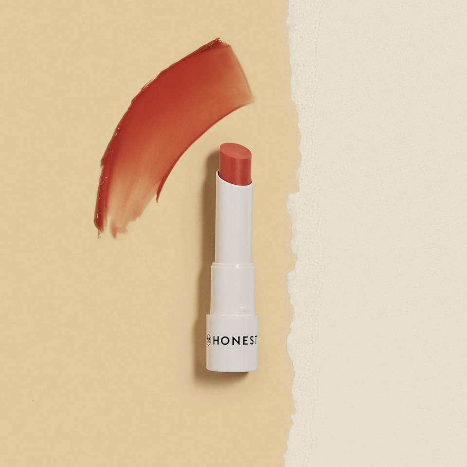 Honest Beauty Tinted Lip Balm | Antioxidant-Rich Acai Extracts + Avocado Oil | Ewg Certified, Vegan, Cruelty Free | Fruit Punchfruit Punch