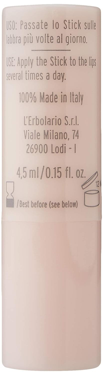 L'Erbolario Hyaluronic Acid Age Control Lip Treatment - Multi-Action Treatment - Moisturizes Your Lips - Appear Delightfully Firm With Defined Contours - 99% Of Natural Origin Ingredients - 0.15 Oz
