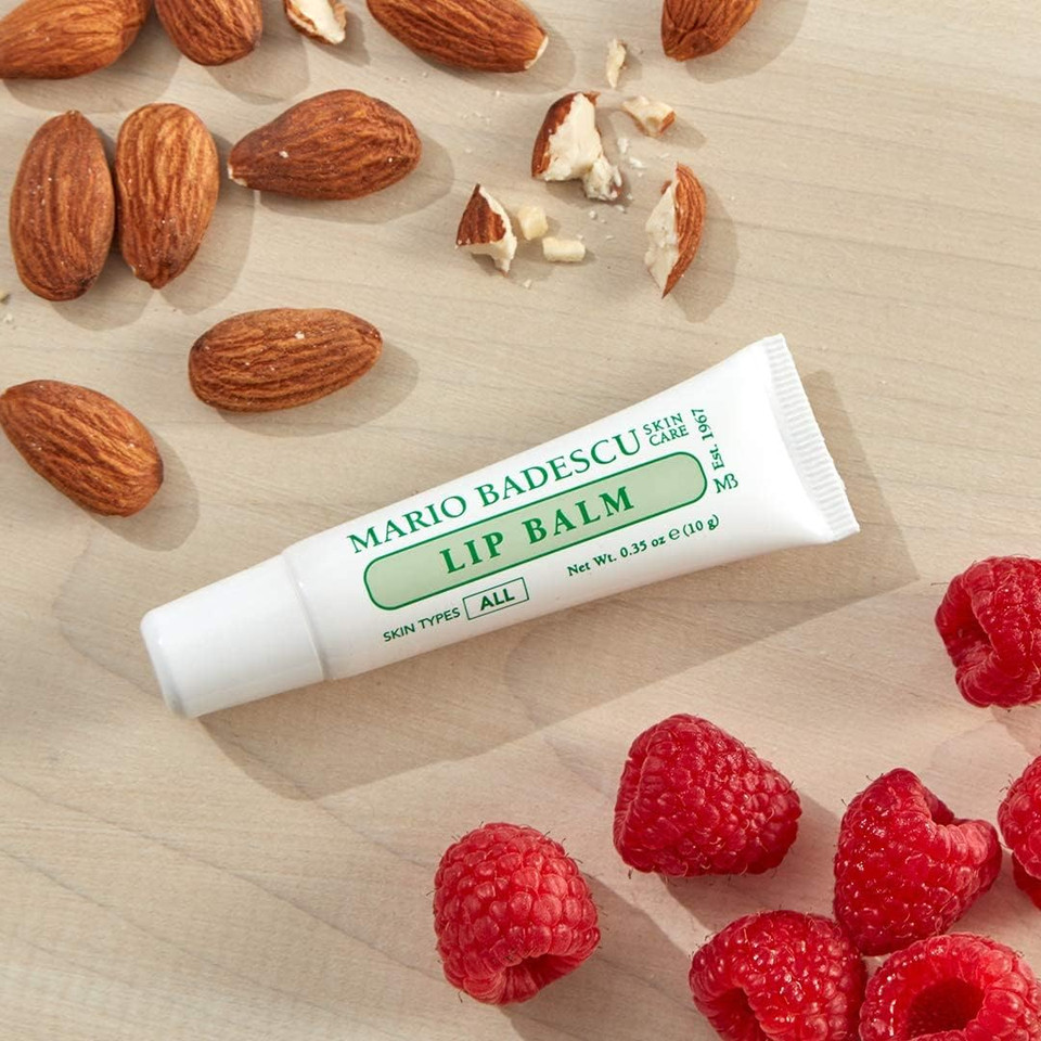 Mario Badescu Moisturizing Lip Balm For Dry Cracked Lips, Infused With Coconut Oil And Shea Butter, Ultra-Nourishing Lip Care Moisturizer For Soft, Smooth And Supple Lips
