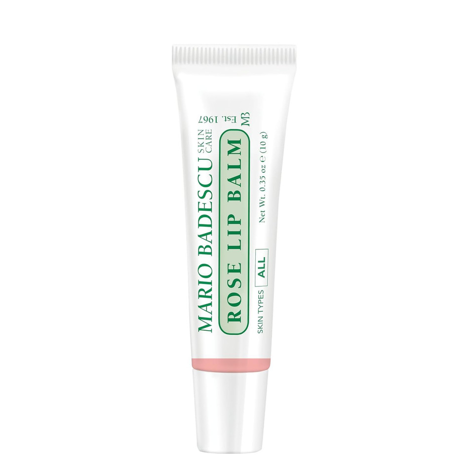 Mario Badescu Moisturizing Lip Balm For Dry Cracked Lips, Infused With Coconut Oil And Shea Butter, Ultra-Nourishing Lip Care Moisturizer For Soft, Smooth And Supple Lips