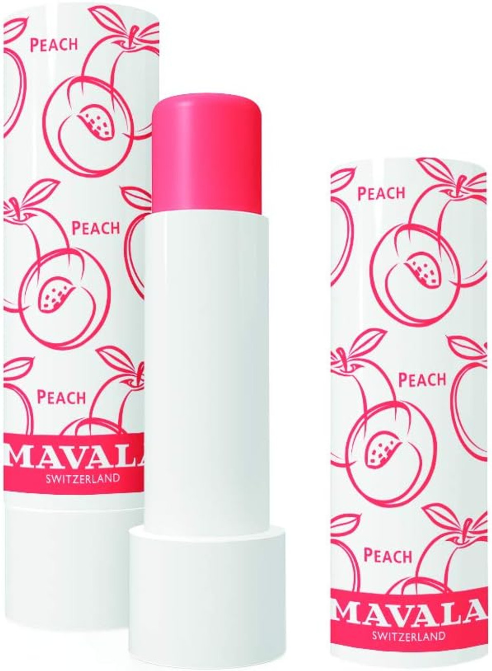 Mavala Lip Balm, Peach, Spf 15, 0.15 Ounce Tube, Lip Repair Moisturizing, Tinted Lip Balm, Travel Size, Long Lasting, Gluten Free Balm To Protect And Soothe Dry Chapped Lipspeach