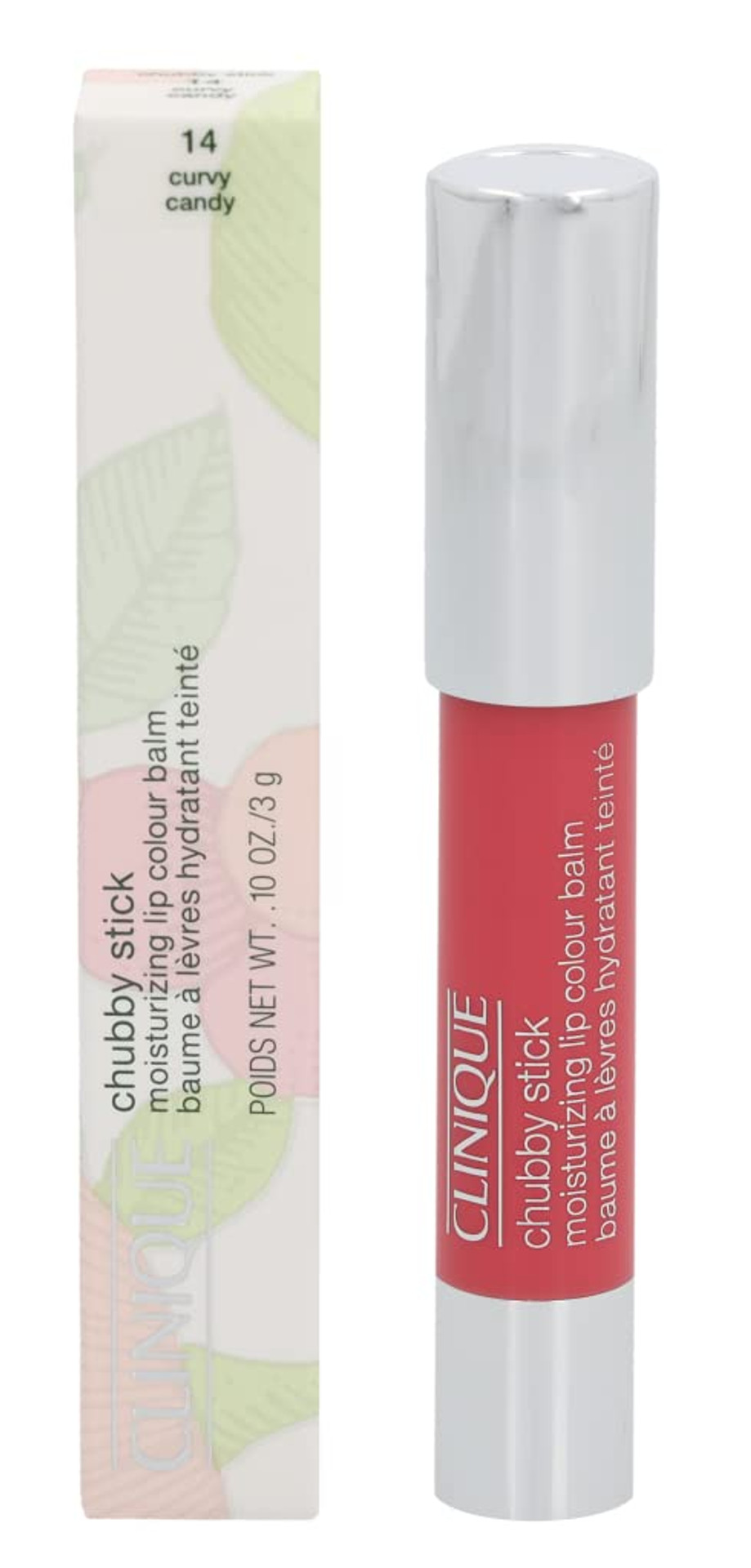 Chubby Stick Moisturizing Lip Colour Balm - # 14 Curvy Candy by Clinique for Women - 0.1 oz Lipstick