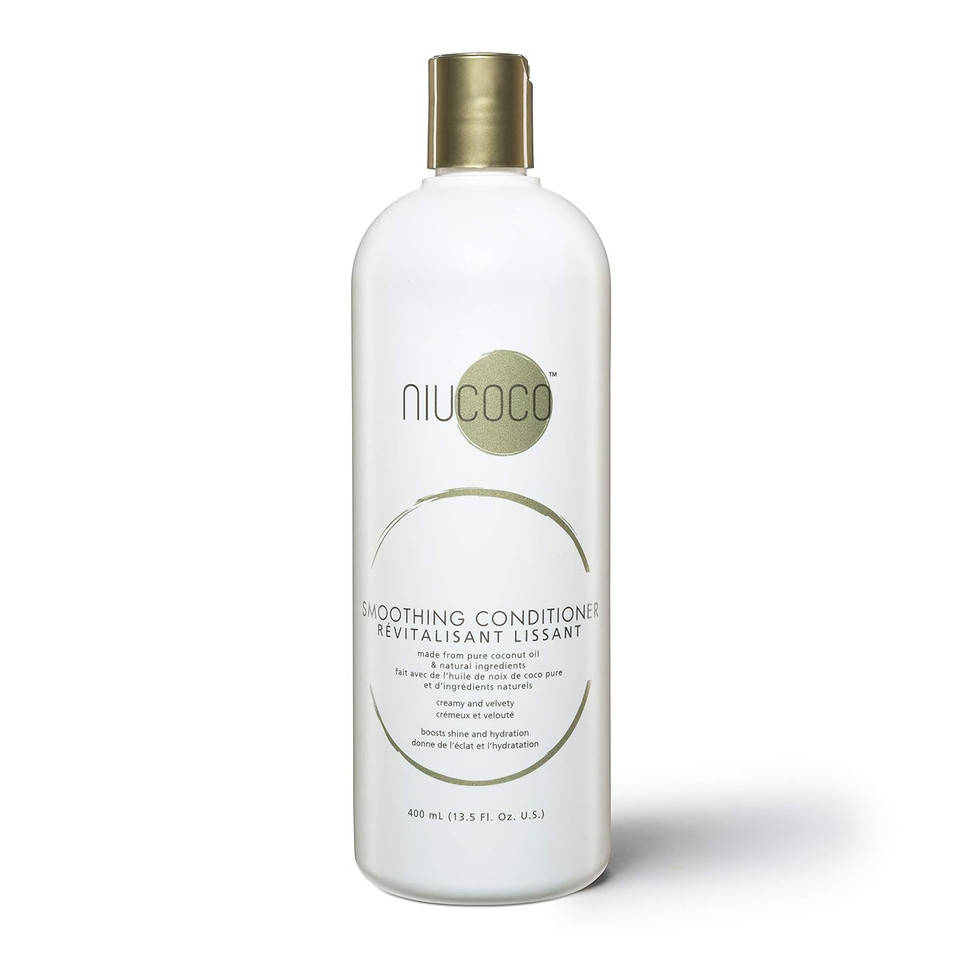 Niucoco | All-Natural Smoothing Coconut Oil Conditioner | 100% Non-Toxic | Fights Dry And Damaged Hair (400Ml)