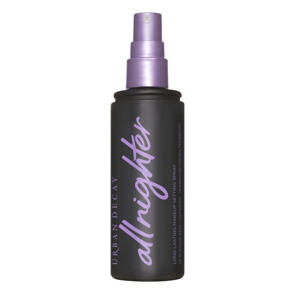 Urban Decay All Nighter Long-Lasting Makeup Setting Spray - Award-Winning Makeup Finishing Spray - Lasts Up To 16 Hours - Oil-Free, Natural Finish - Non-Drying Formula For All Skin Type4 Fl Oz (Pack Of 1)