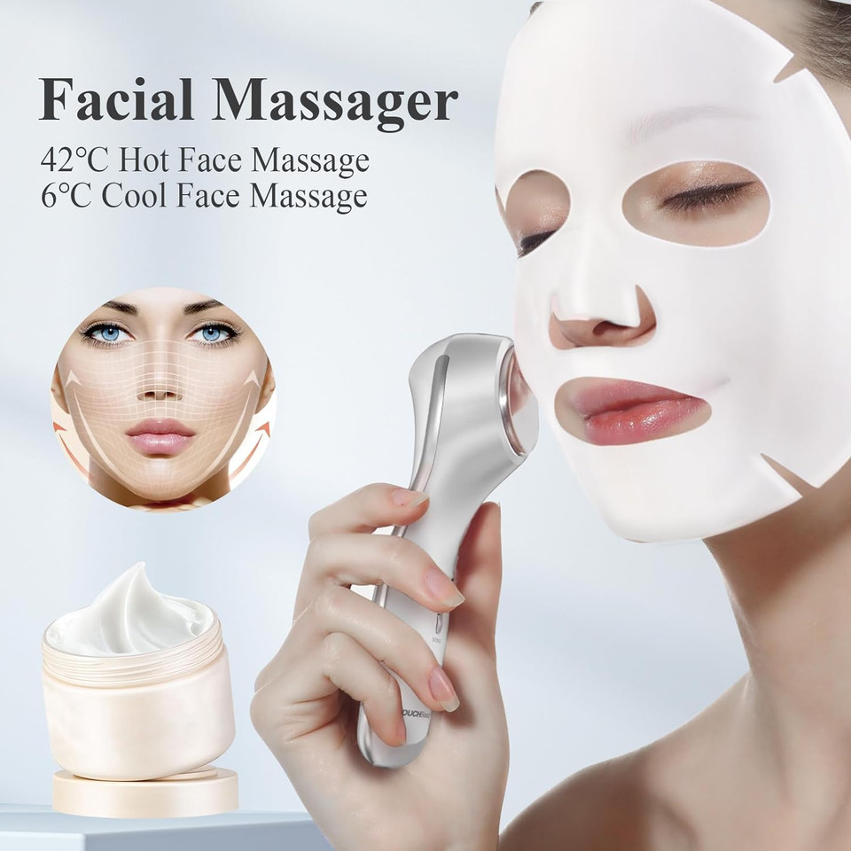 Touchbeauty Anti Aging Face & Eye Massager Hot Cool Treatment Face Lifting Skin Tightening Device Tb-1589