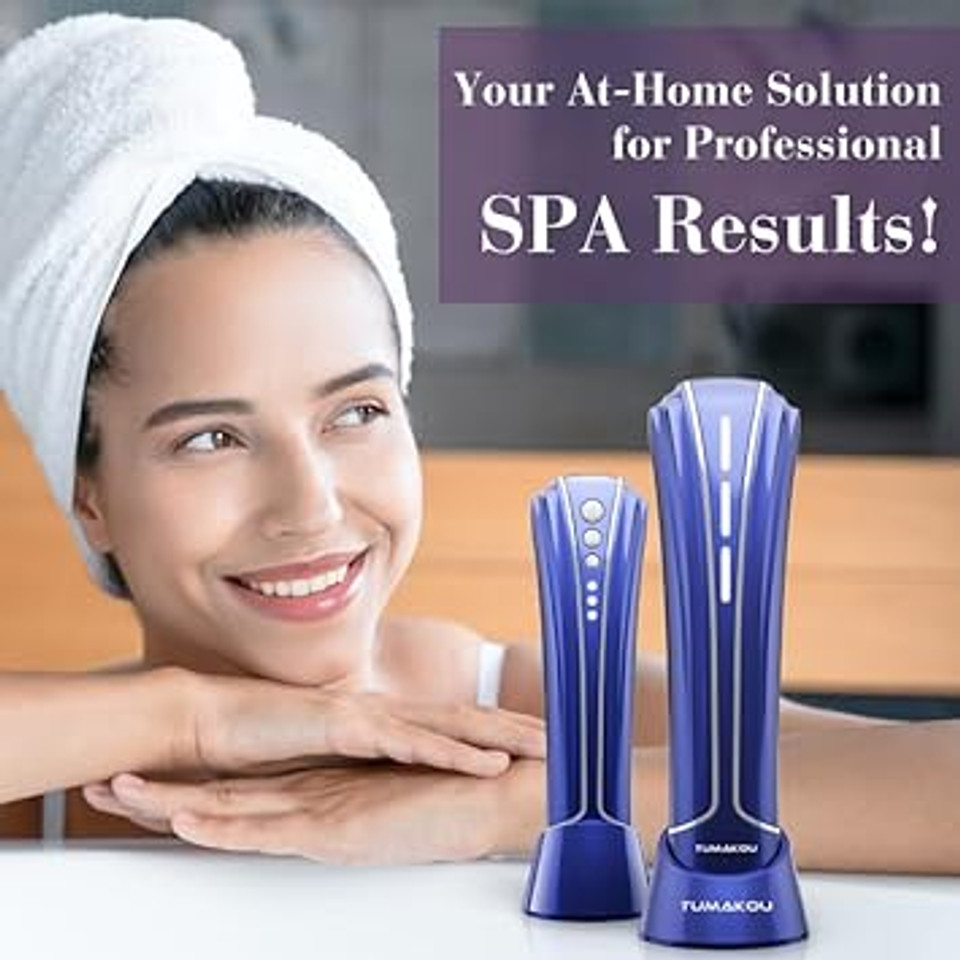 Radio Frequency Skin Tightening Device - Tumakou 4 In 1 Ems Red Blue Light Therapy Wand For Face At Home - Microcurrent Facial Device - Rf Radiofrequency Skin Neck Facial Machine Radio Frequency Skin Tightening Device - Tumakou 4 In 1 Ems Red Blue Light Therapy Wand For Face At Home - Microcurrent Facial Device - Rf Radiofrequency Skin Neck Facial Machine