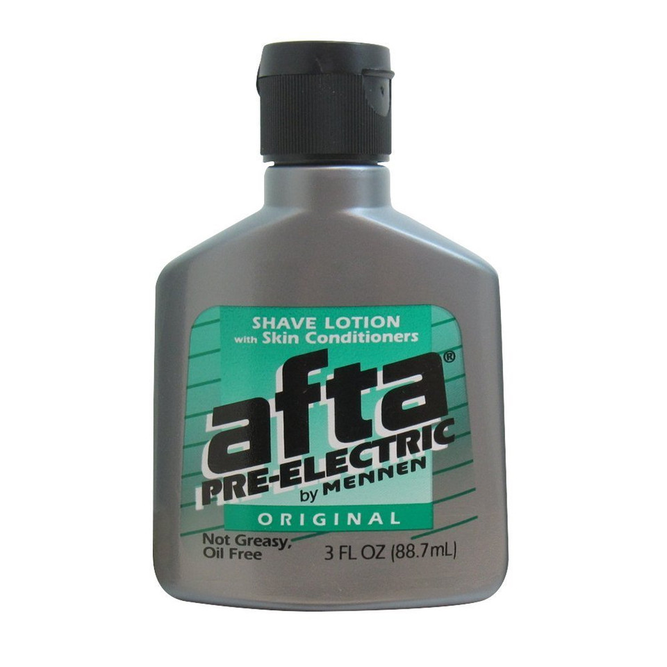 Afta Pre-Electric Shave Lotion With Skin Conditioners Original 3 Oz