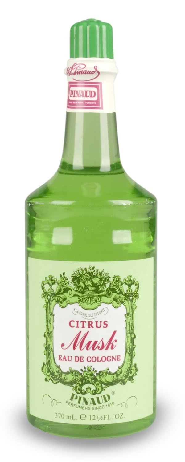 Clubman Pinaud Citrus Musk Cologne, Cools And Tones Skin After Shaving, 12.5 Oz