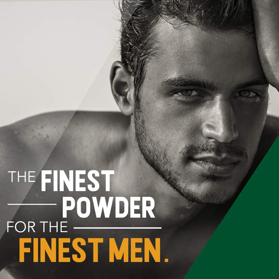 Clubman Reserve Whiskey Woods Cornstarch Powder, Post-Shave Grooming For Men (9 Oz)