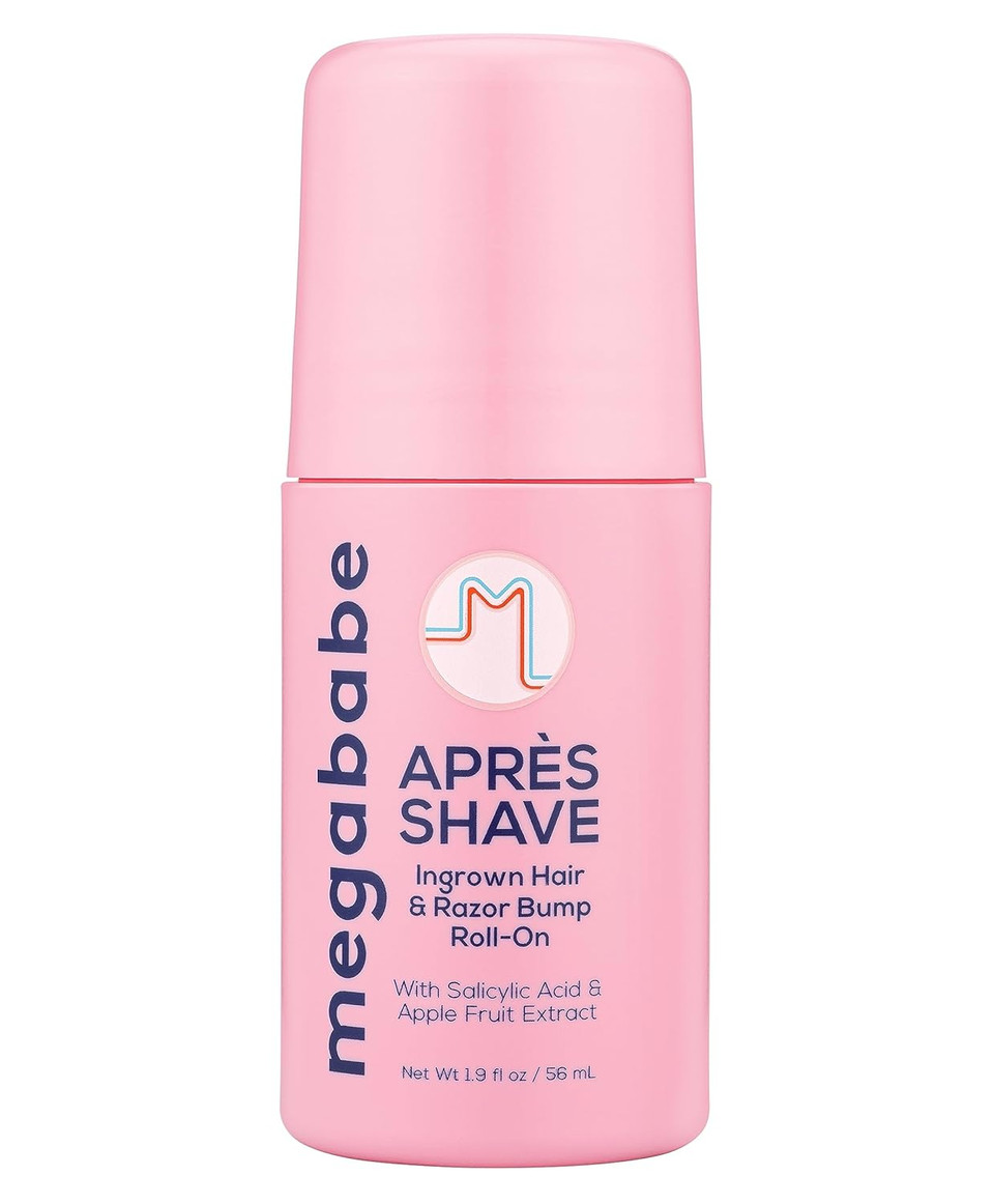 Megababe Aprã£Â¨S Shave | Ingrown Hair & Razor Bump Roll-On Treatment | 1.9 Fl Oz