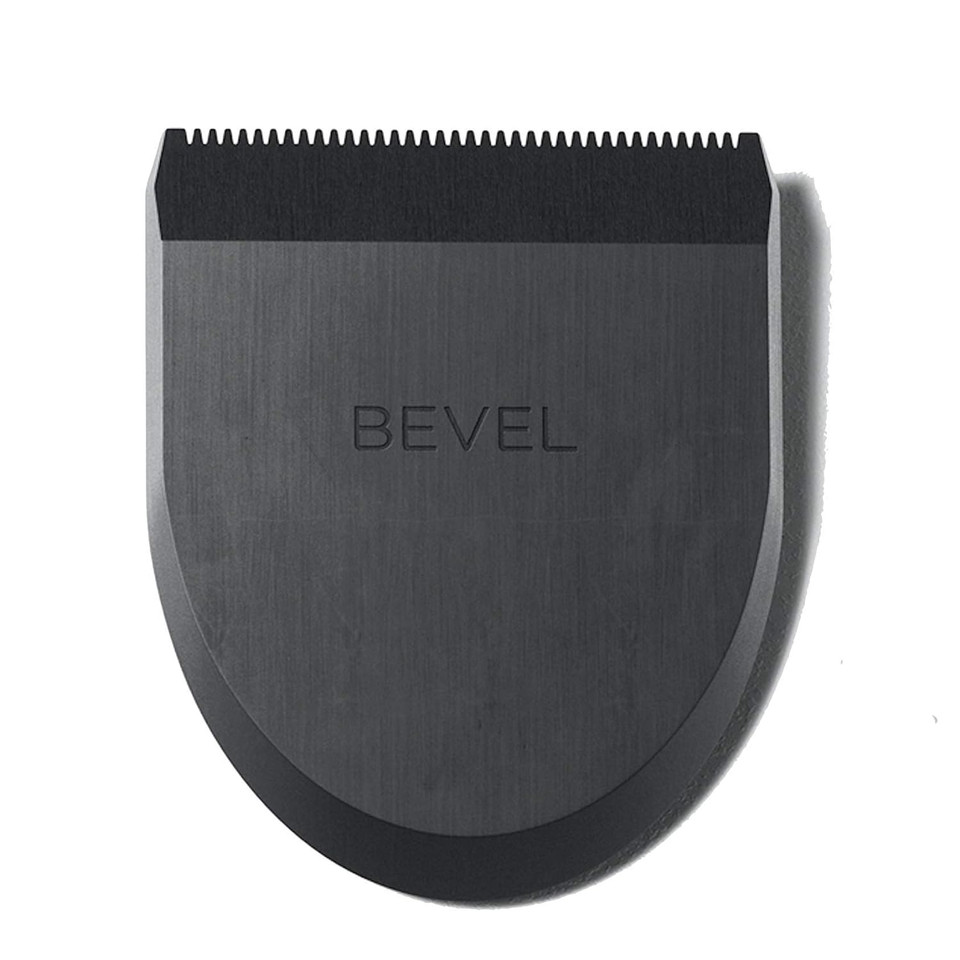 Bevel Square Trimmer Blade Attachment - Compatible With Bevel Trimmer Only, Beard Trimmer For Men, Mustache Trimmer, Cordless Face, Neck And Body Hair Trimmer Attachment Head - Black, 1 Count
