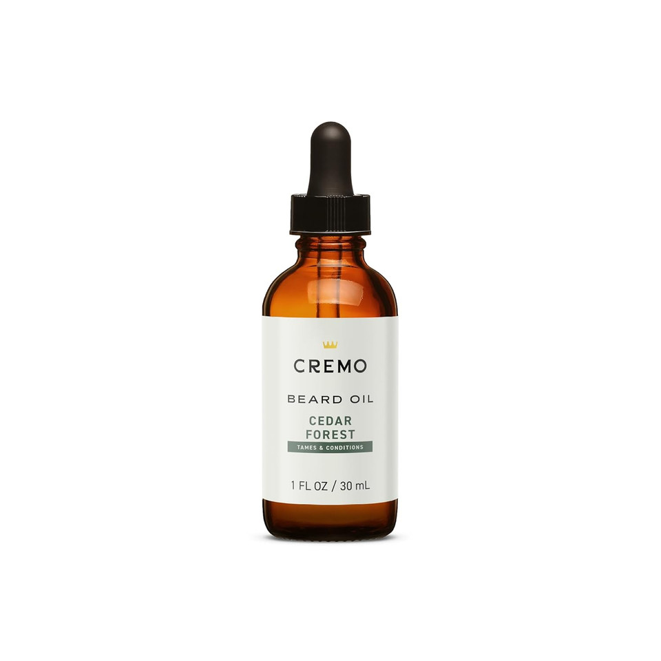 Cremo Beard Oil, Revitalizing Wild Mint, 1 Fl Oz - Restore Natural Moisture And Soften Your Beard To Help Relieve Beard Itch