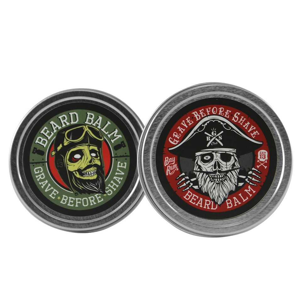 GRAVE BEFORE SHAVE Beard Balm Duel Pack