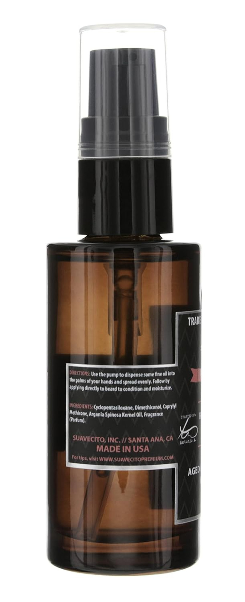 Suavecito Premium Blends Beard Oil - Leave-In Beard Conditioner For Softening Hair, Hydrating Skin, Eliminating Beard Dandruff, Healthy Beard Growth - 1 Oz Suavecito Premium Blends Beard Oil - Leave-In Beard Conditioner For Softening Hair, Hydrating Skin, Eliminating Beard Dandruff, Healthy Beard Growth - 1 Oz