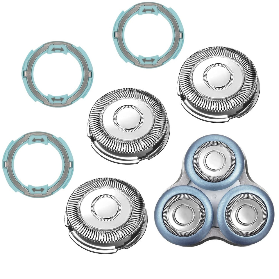 Sh70 Replacement Heads For Series 7000 Refills With Blade Retaining Rings 3-Pc Packwith Blade Retaining Rings