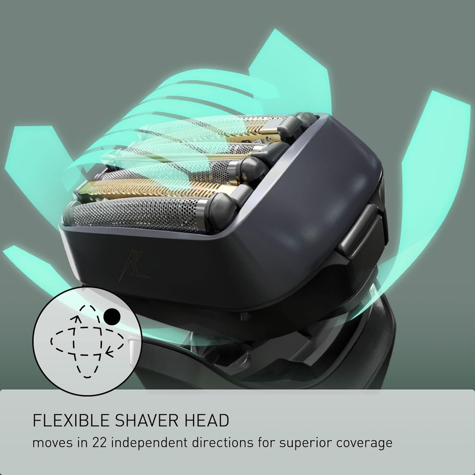 Panasonic Electric Razor For Men, Electric Shaver, Arc6 Six-Blade Electric Razor With Pop-Up Trimmer, Es-Ls8A-K (Black)