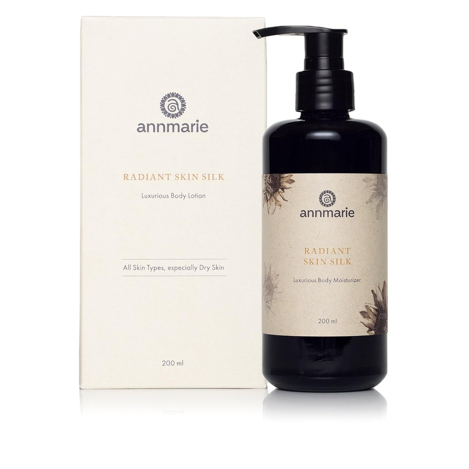 Annmarie Skin Care Radiant Skin Silk - Luxurious Body Lotion With Chamomile, Green Tea + Sunflower Seed Oil (200 Milliliters, 6.8 Fluid Ounces)