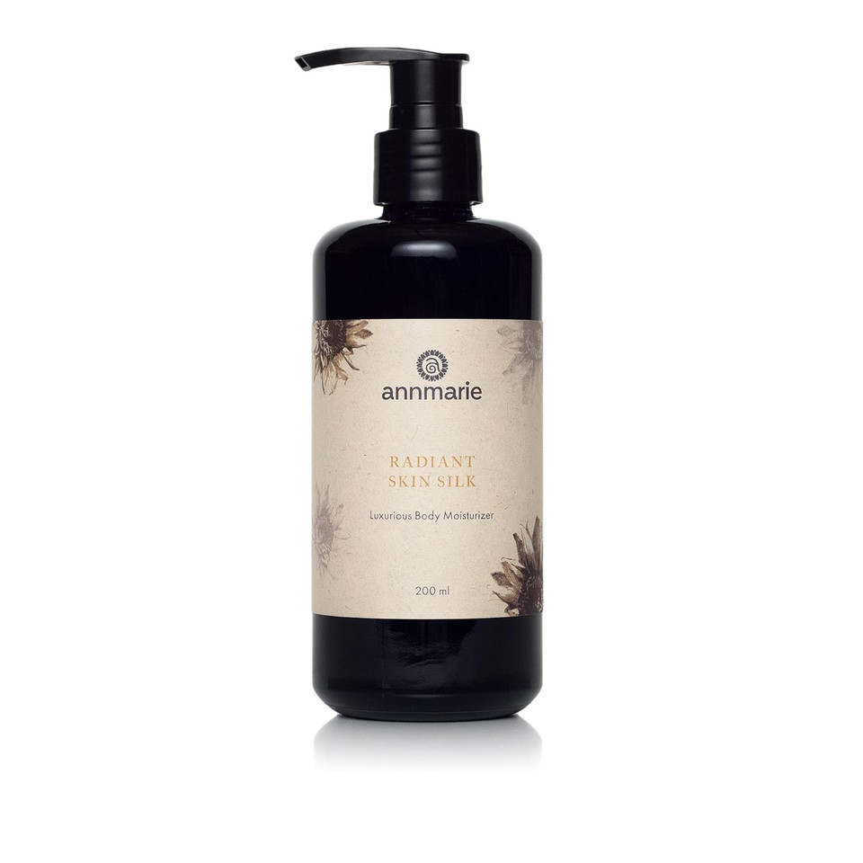 Annmarie Skin Care Radiant Skin Silk - Luxurious Body Lotion With Chamomile, Green Tea + Sunflower Seed Oil (200 Milliliters, 6.8 Fluid Ounces)