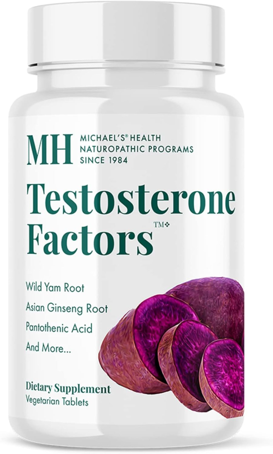 Michael'S Health Naturopathic Programs Testosterone Factors - 60 Vegetarian Tablets - Nutrients To Support Testosterone Production - Kosher - 90 Servings Michael'S Health Naturopathic Programs Testosterone Factors - 60 Vegetarian Tablets - Nutrients To Support Testosterone Production - Kosher - 90 Servings