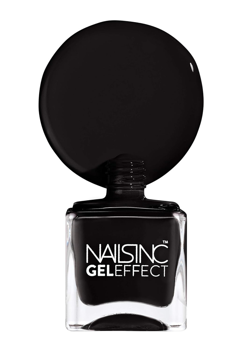 NAILS INC. Gel Nail Polish Black Taxi