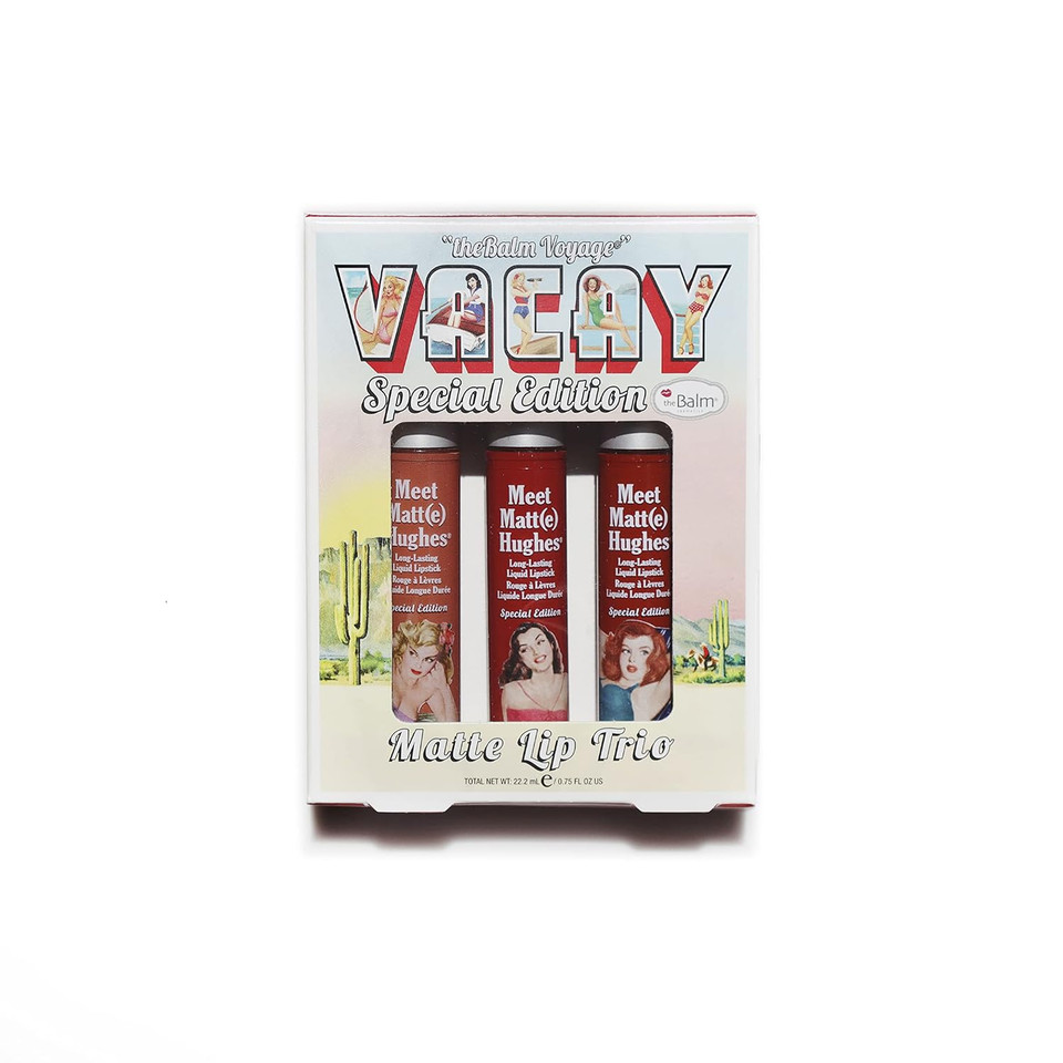 Thebalm Voyage Vacay Special Edition Matte Lip Trio